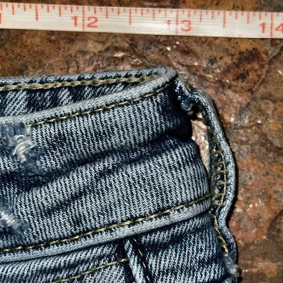 Pilcro And The Letterpress Jeans Women’s High Rise Slim Size 27 - Picture 9 of 12